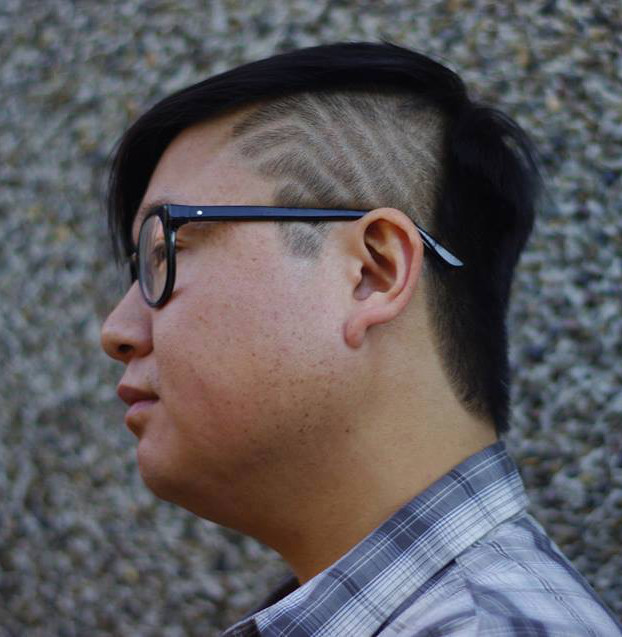 etching/hair tattoo